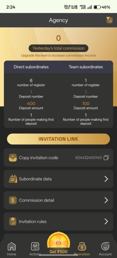 BDG GAME REFER EARN