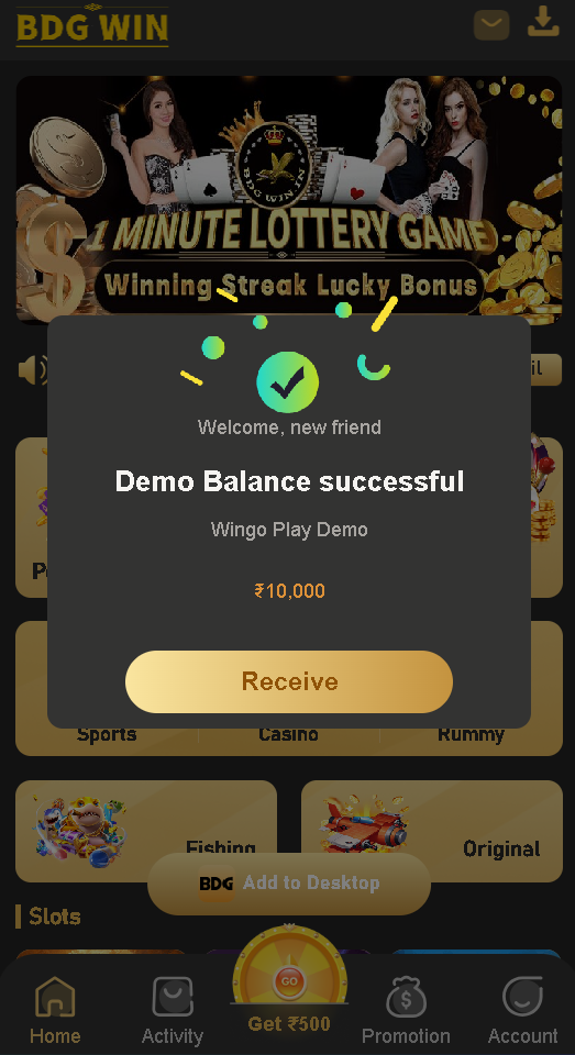 BDG Game Demo