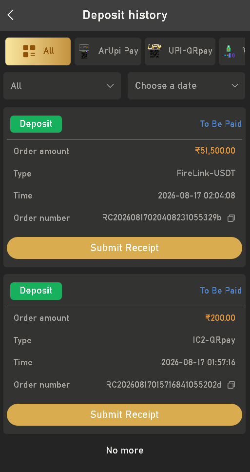 Why BDG Game & BDG Win Deposit Not Received