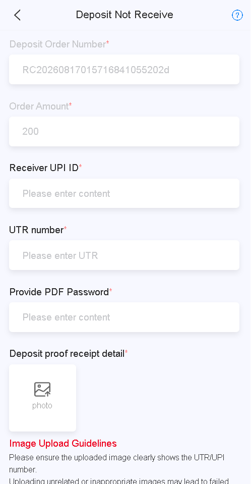 Why BDG Game & BDG Win Deposit Not Received
